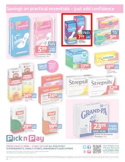 Pick n Pay : Health & Beauty (21 Apr - 12 May 2013), page 8