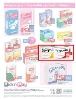 Pick n Pay : Health & Beauty (21 Apr - 12 May 2013), page 8