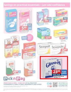 Pick n Pay : Health & Beauty (21 Apr - 12 May 2013), page 8