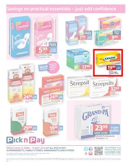 Pick n Pay : Health & Beauty (21 Apr - 12 May 2013), page 8