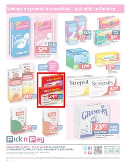 Pick n Pay : Health & Beauty (21 Apr - 12 May 2013), page 8