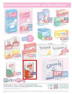 Pick n Pay : Health & Beauty (21 Apr - 12 May 2013), page 8