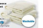 Pure Pleasure Fully-Fitted Fleece Electric Blanket Queen-152x188cm