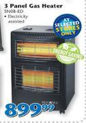 Elegance 3 Panel Gas Heater-SN08-ED
