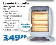 Remote Controlled Halogen Heater-YQ-12R