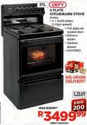 Defy 4 Plate Kitchenaire Stove(DSS494)