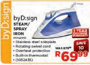 ByD:Sign Steam/Spray Iron
