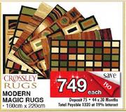 Crossley Rugs Modern Magic Rugs-160cm x 220cm Each