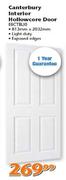 Swartland Canterbury Interior Hollowcore Door (EBCTBLI0)
