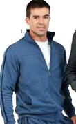 Mens Zip Thru Fleece Top