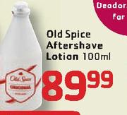 Old Spice Aftershave Lotion-100ml Each