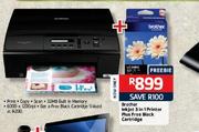 Brother Inkjet 3 In 1 Printer -Each