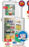 KIC 215Lt Top Freezer Fridge-Each