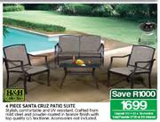 7 Piece Santa Cruz Patio Suite