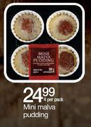 Mini Malva Pudding-4 Per Pack