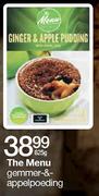 The Menu Ginger & Apple Pudding-625gm