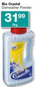 Bio Crystal Dishwasher Powder-1 Kg
