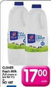 Clover Fresh Milk- 2L Each