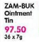 Zam-Buk Ointment Tin- 36 x 7g