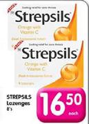 Strepsils Lozenges- 8's Each