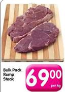 Bulk Pack Rump Steak- Per Kg