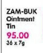 Zam-Buk Ointment Tin-36 x 7g Pack