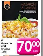 M Macaroni and Cheese-1.5Kg Each