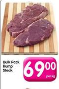 Bulk Pack Rump Steak-Per Kg