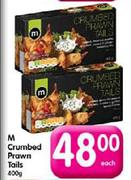 M Crumbed Prawn Tails-400gm Each