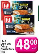 I & J Light And Crispy Family pack-660gm Each