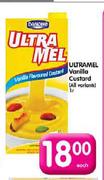 Ultramel Vanilla Custard-1L Each