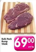 Bulk Pack Rump Steak-Per Kg