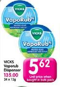 Vicks Vaporub Dispenser-12g Each