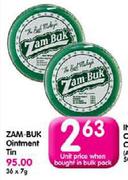 Za-Buk Ointment Tin-7g Each