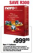 Nero 11 Software