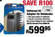 Unversal AC Adaptor for Notebooks