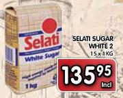 Selati Sugar White 2-15 X 1Kg