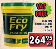 Eco Fry Cooking Oil Palm-1 X 20Ltr