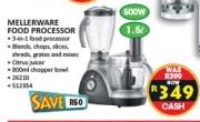 Mellerware Food Processor-500W(26210)