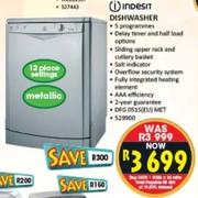Indesit Dishwasher(DFG 0515(CU) MET)