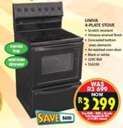 Univa 4-Plate Stove(126C BLK)