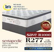 Serta Sertapedic Queen Size Pillow Top-152cm
