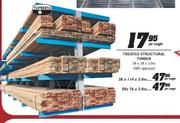 Treated Structural Timber-38x38x3.0m Per Length