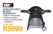 Weber Q320 Gas Grill Black (WQ0581044 )