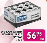 Eveready Battery Power Plus R20 PP Tray-1x12's
