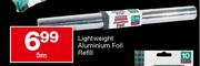 House Brand Lightweight Aluminium Foil Refill-5m