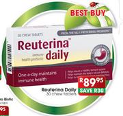 Reuterina Daily 30 Chew Tablets