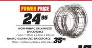 Non-NHBRC Galvanized Brickforce-75mm/150mmx2.2mmx20m 