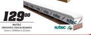 Nutec Grooved Fascia Boards-12mmx3000mmx225mm