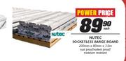 Nutec Socketless Barge Board-200mm x 80mm x 3.0m Each